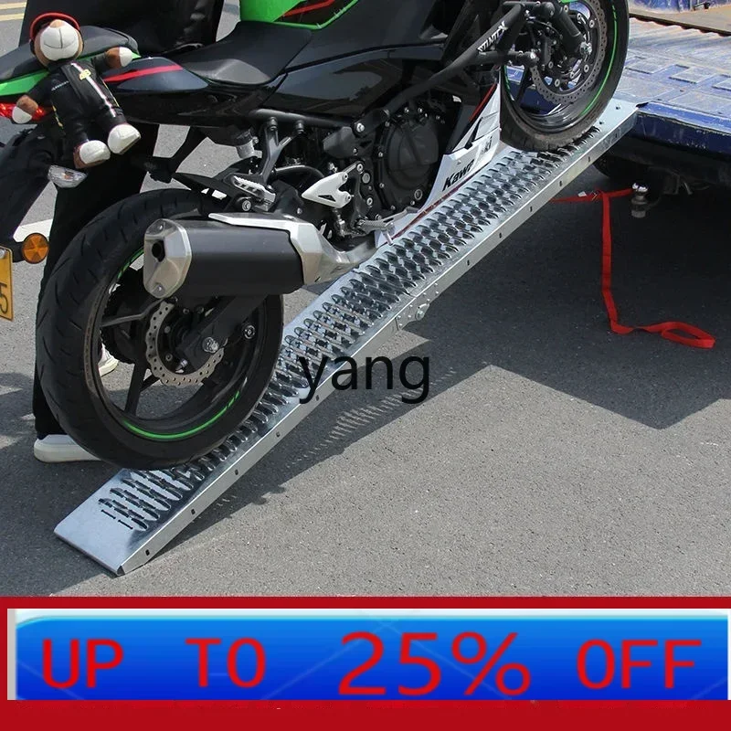 

Lhh motorcycle loading electric vehicle boarding stairs artifact non-slip barrier-free ramp board