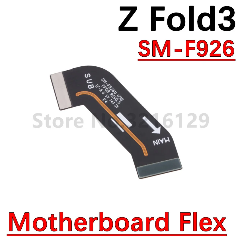 For Samsung Galaxy Z Fold Fold2 Fold3 Fold4 Fold5 F946 F916 F926 F936 Main Board Motherboard Connector LCD Display Flex Cable