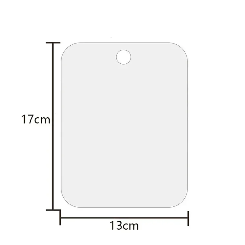 Draagbare reizende anti-condensspiegel voor badkamer, wasruimte en mannen scheren, onbreekbaar, zonder mist voor op reis