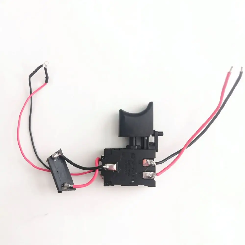 Universal 12V Lithium Tool Control Switch Speed Regulation Forward Reverse Function With LED Light For Repair Parts