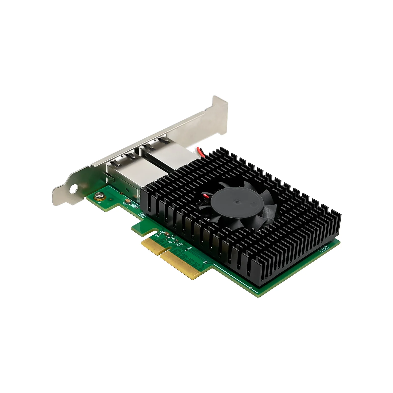 SUNWEIT ST7358 PCI Express x4 AQ107S-T2 10GbE placa Ethernet RJ45 de porta única chipset AQtion