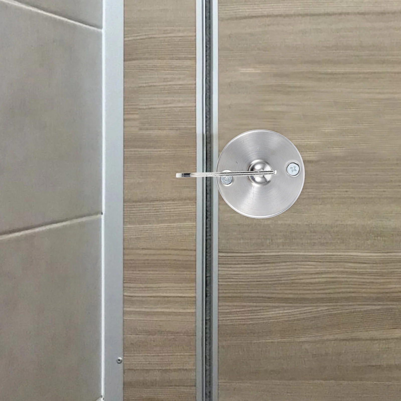 

Commercial Bathroom Lock Stainless Steel Indicator Door Latch with Occupied Vacant Sign for Toilet Stall Privacy Security Device