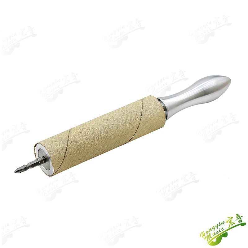 New style non-powered hand sanding sanding shaft cylinder bar sanding shape folk bakelite guitar instrument making repair tools