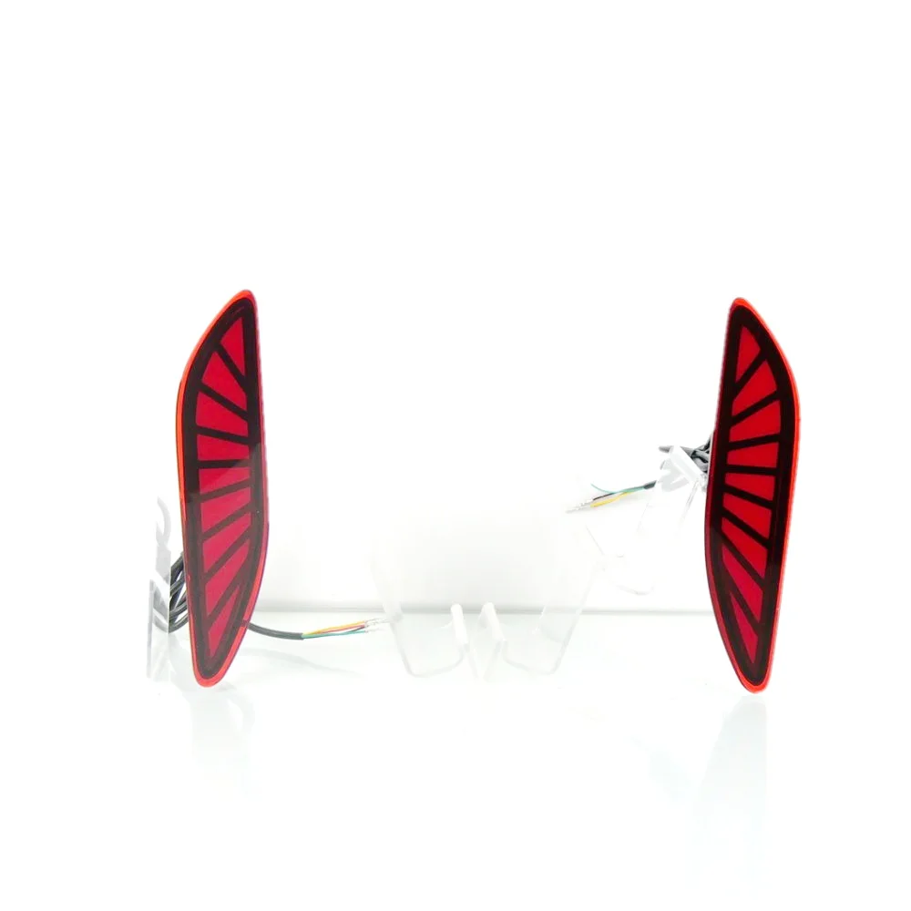 

July King LED Brake Lights for Toyota Alphard 2024, C, Red Brake Light + Night Driving DRL + Streamer Turn Signals, Start Scan