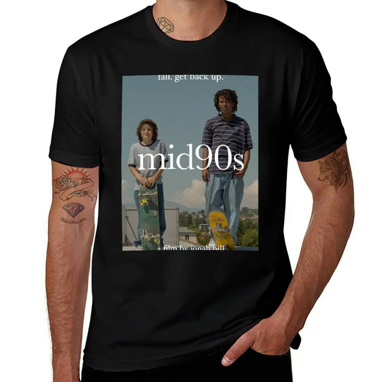 mid90s T-Shirt Basic Simple Casual Short Sleeve Tee T-Shirt
