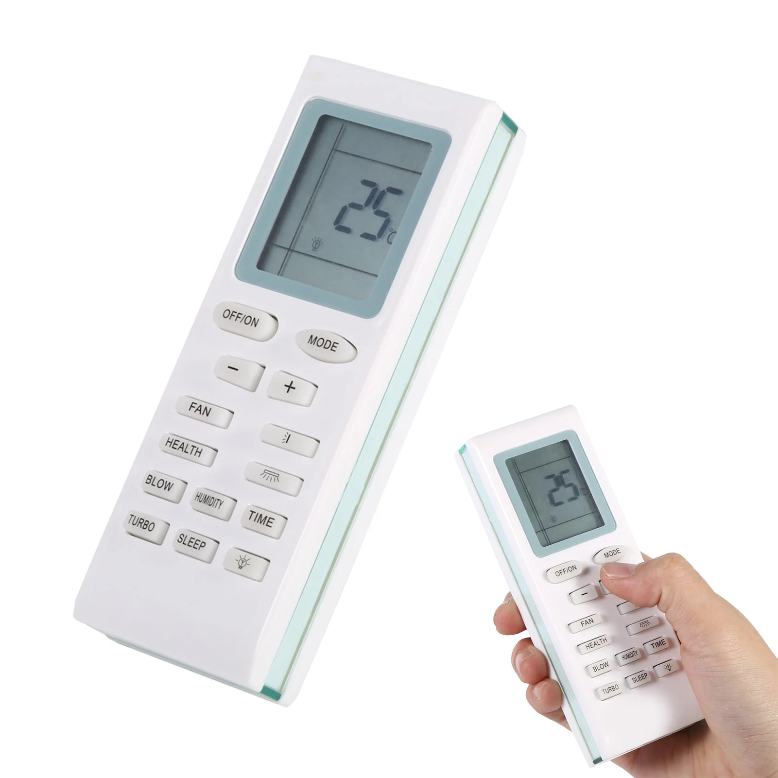 Universal Air Conditioner Remote Control Replacement for Gree YBOF AC Controller LCD Screen Ergonomic Design High Compatibility