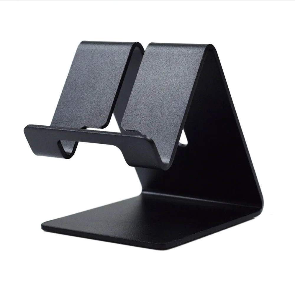 Aluminum Phone Holder Scratch Resistant Live Streaming Holder Desktop Phone Stand Non Fading Mobile Phone Holder For Live