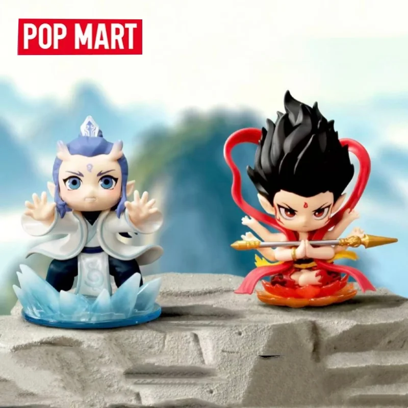 POPMART NEZHA 2 CLASSIC CHARACTERS Serie Blind Box Original Spielzeug Überraschungsbox Mystery Box Puppe Niedliche Anime-Figur Deko