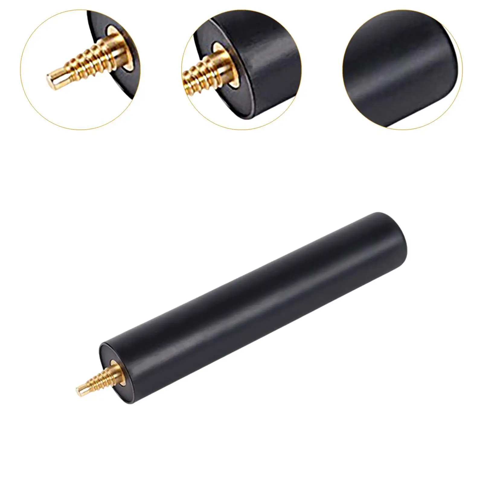 Pool Cue Extender Metal Billiards Pool Cue Extension for Beginners Men Women