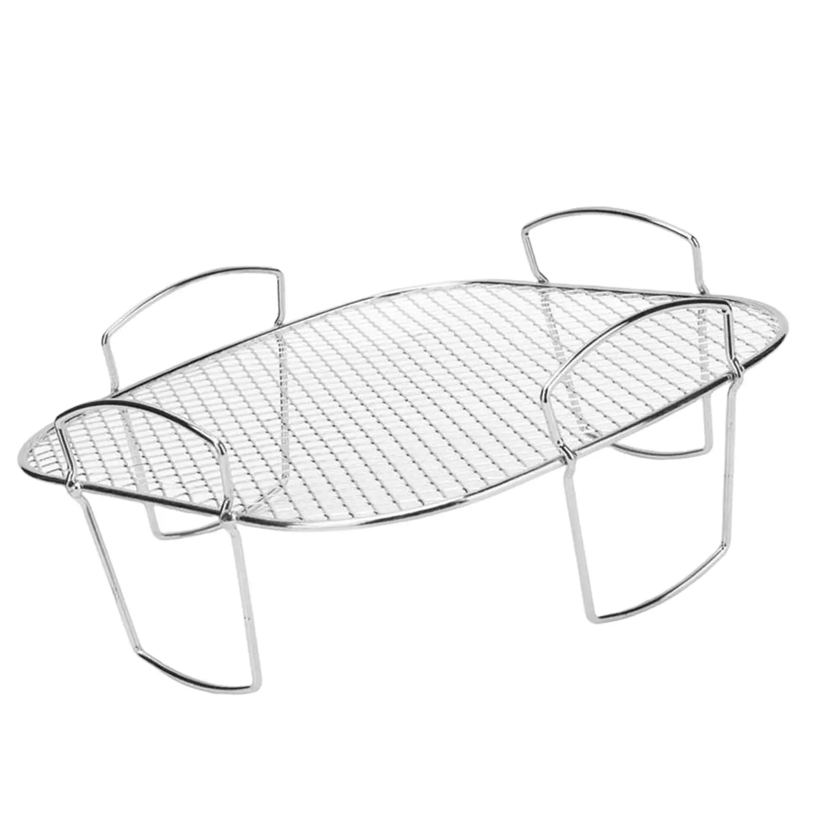 그릴 랙 내구성 있는 오븐 냉각 선반 프라이어 액세서리 사각 에어 프라이어 랙