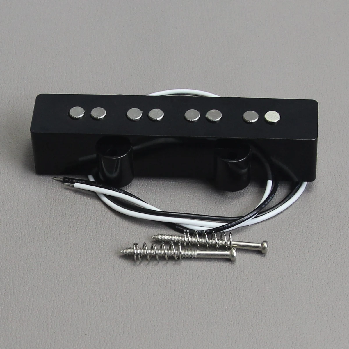 FLEOR Open Style Vintage Alnico 5  JB Bass Pickup Bridge or Neck Pickup Black for Bass Parts