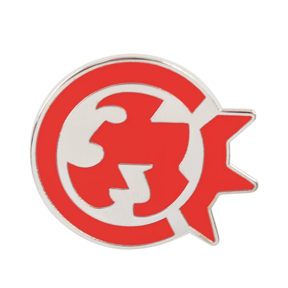 Guilty Gear -Strive Logo Sol·Badguy Side-Scrolling Fighting Game Enamel Brooch Gamer Gift Pin Badge Accessory Souvenir