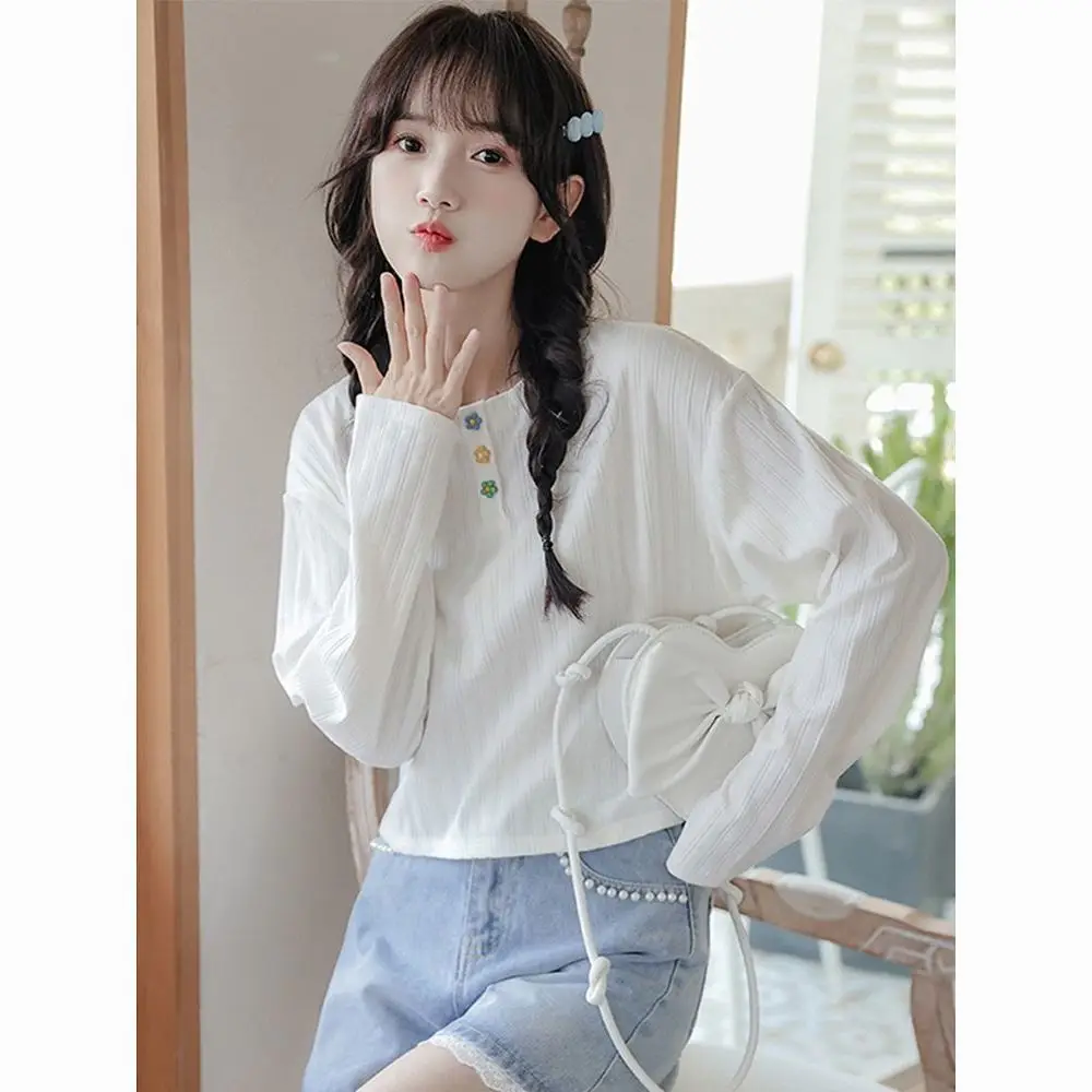 Sweatshirts Vrouw Shoujo Meisje Esthetisch Flanel Lus Schoon Tieners Controles Werkkleding Nieuwste Warmtezakje Subcultuur Esthetiek