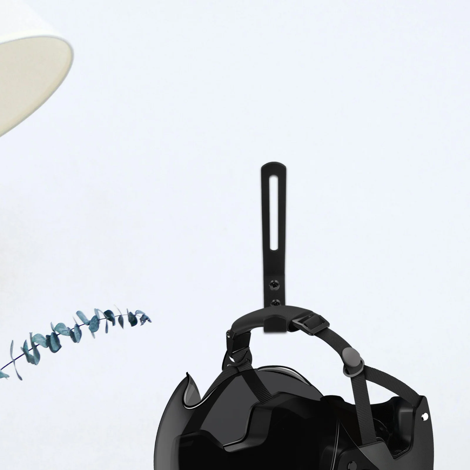 

Rack Wall Mounted Hard Hat Holder For Motorcycle Cowboy Hat Storage Heavy Duty Coat Hook Black Folding Design Easy