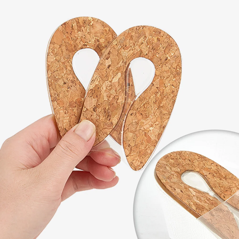 

2pcs Height Increase Insoles Breathable Silicone Heel Pads For Men Women Reusable Shoe Insole Daily Wear Boost Insole Heel