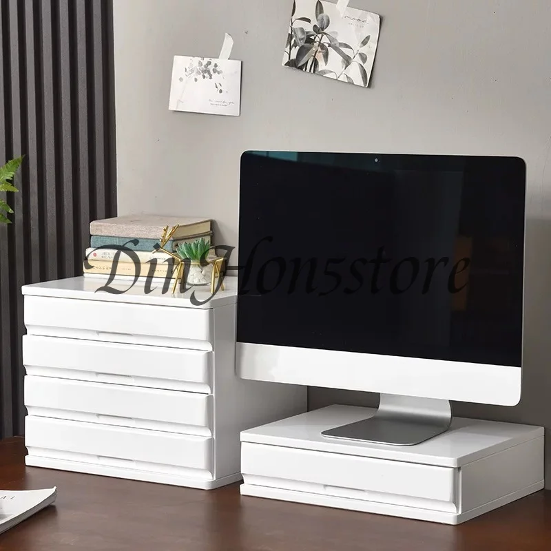 Large Capacity Storage Cabinet Office File Organizer A4 Paper Drawers Multi-Layer Jewelry Storage Durable Wooden Drawer Cabinet