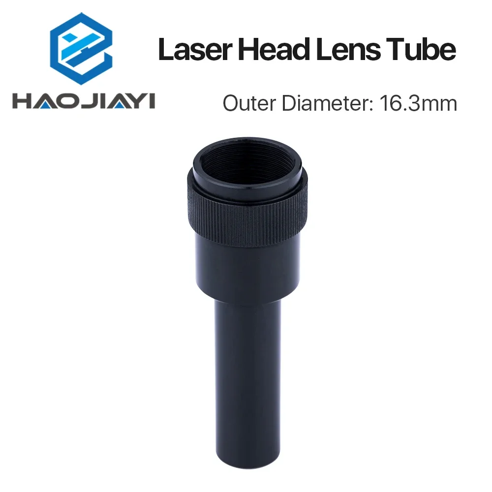 Tubo de lente de aluminio Serie L D20 f63.5 mm para máquina de grabado y corte láser CO2