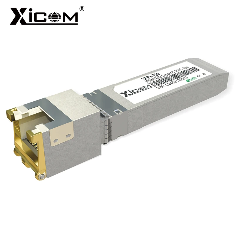 Imagem -06 - Xicom-transceptor de Porta de Cobre Módulo 10g Rj45 Sfp 10g 5g 2.5g Rj45 Compatível com Cisco Mikrotik Ethernet Switch