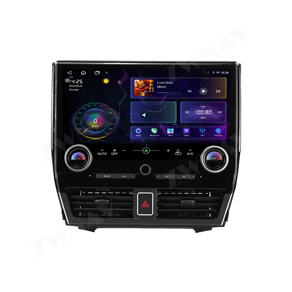 15 Inch Wireless CarPlay Screen For Toyota Alphard 30-35-40 Series 2015-2023 Car Multimedia Player With GPS Auto Stereo DSP