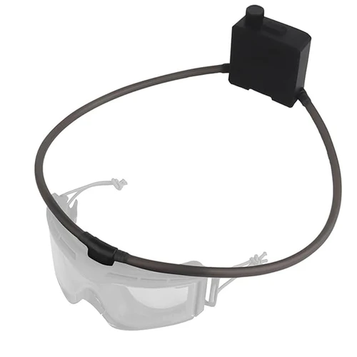 Imagen 2 del producto Nuevas gafas tácticas, desempañador de ventilador, Kit antiniebla, gafas, desempañador de aire para tiro Airsoft, Motocross, esquí, montañismo, Visi transparente