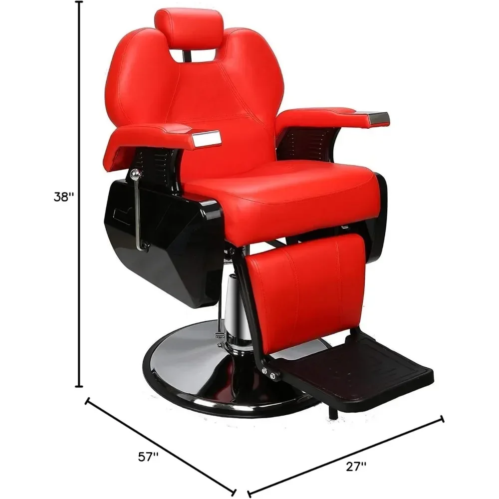 Barber Chair All Purpose Hydraulic Chairs for Barbershop Stylist Tattoo Chairs Salon Chair