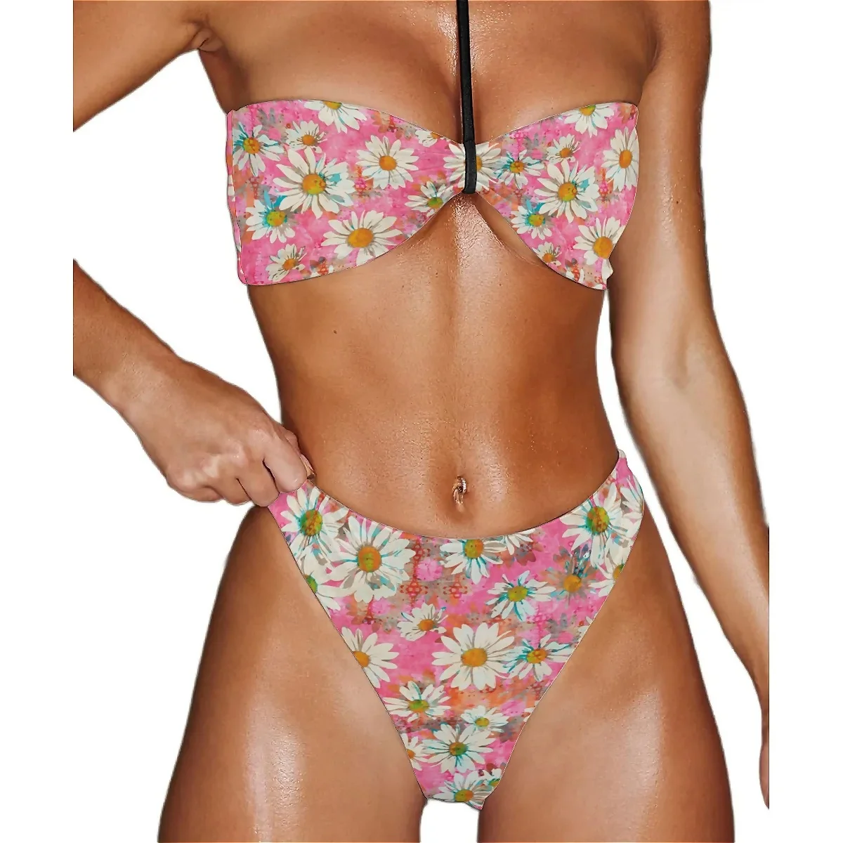 Женский купальник-бикини с эффектом пуш-ап