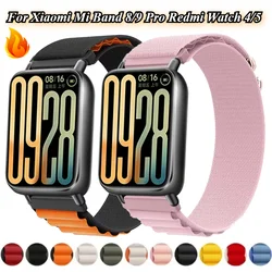Alpine Loop Sport Nylon Strap for Xiaomi Mi Band 8Pro/9Pro Comfortable Bracelet Wristband for Redmi Watch 6/5/4 Accessories band