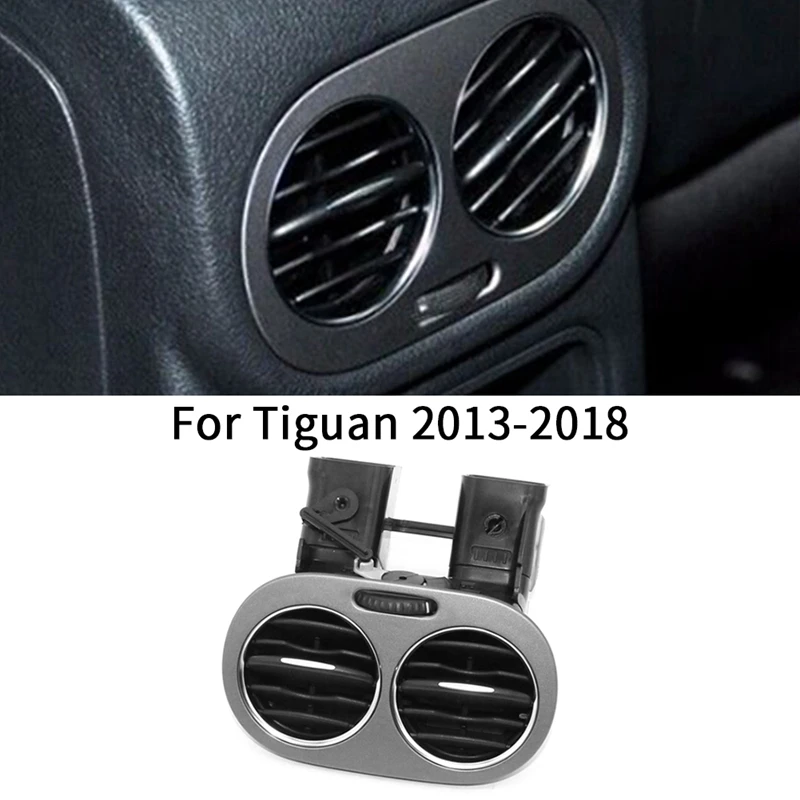 Centre Armrest Rear Air Conditioner Outlet Replacement Parts For Tiguan 2013-2018 A/C Air Vent Assembly 5ND819203A 5ND 819 203A