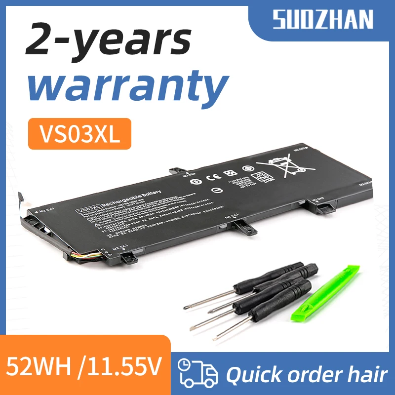 Bateria do Portátil para hp Envy 15-as 15-as014wm 849047541 Hstnn-ub6y 849047-541 849313850 Suozhan-vs03xl