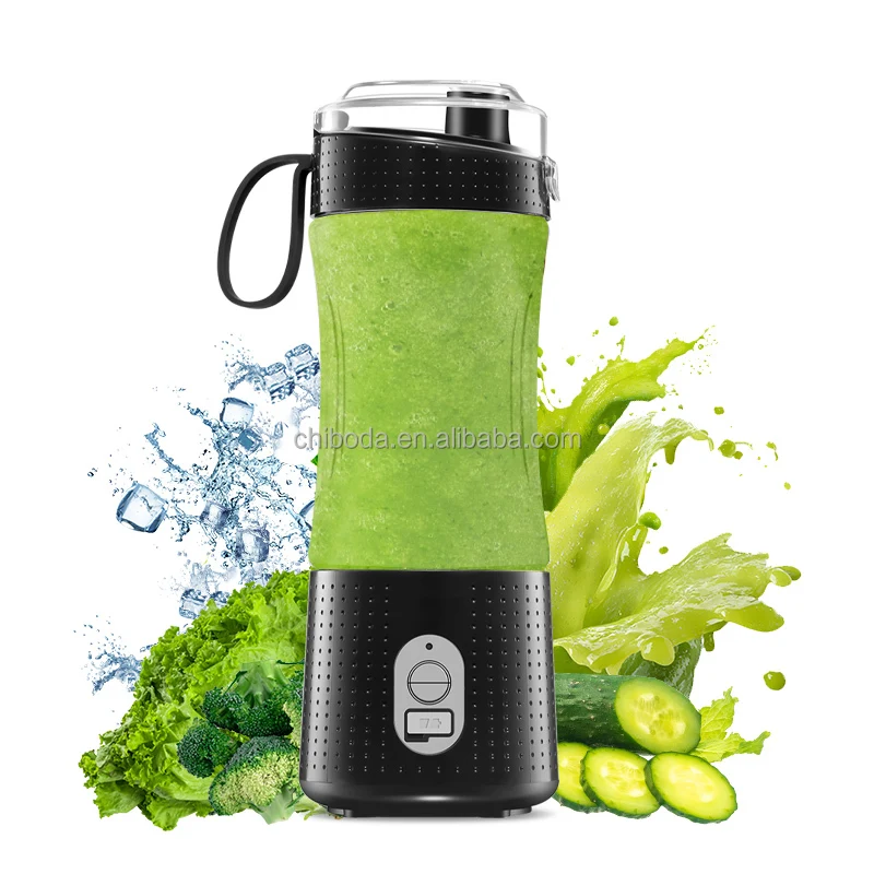 

Small Personal Juicer Blender Portable 380ml Bottle Juice Extractor Machine Usb Chargeable Fruit Mixeur Blenders for Smoothies