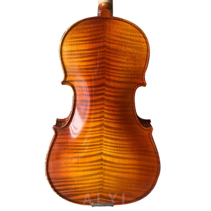 Solid Wood Viola Handcrafted Musical Instrument for Student and Player