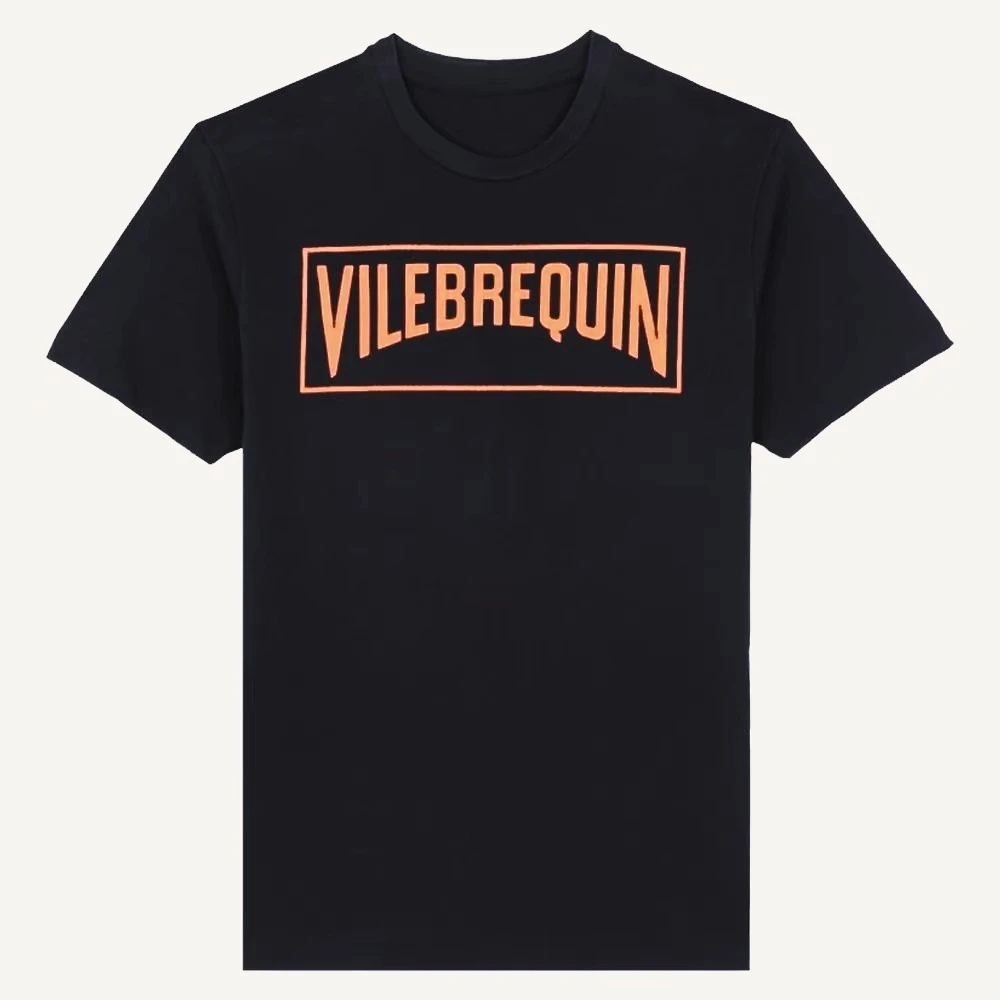 

Vilebrequin T-Shirt Summer Luxury Brand Pure Cotton Tee High Quality Round Neck Short Sleeve Versatile and Loose Tee