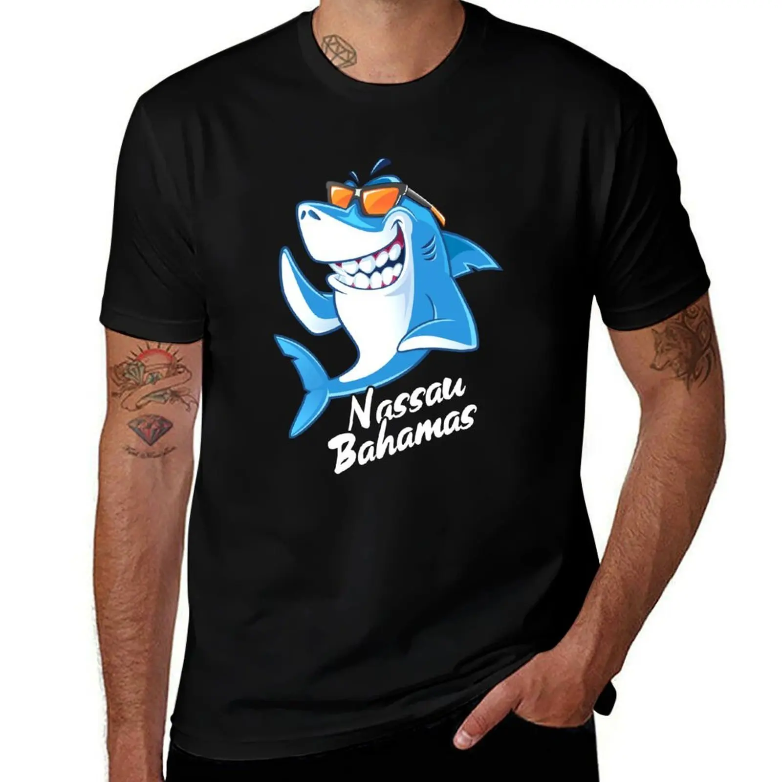 

Nassau Bahamas T-Shirt Fashion Graphic Tee for Men