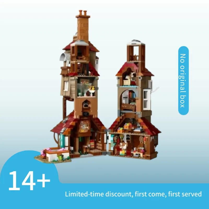 Kit de blocs de construction de films, réplique de briques, modèle Burrow, Souvenir de noël, cadeaux pour enfants, adultes, amis, 2025 en Stock, 76437