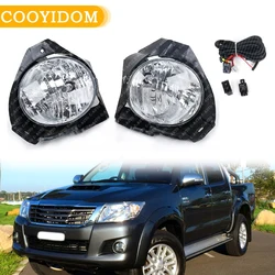 Fog Lights Headlight For Toyota Hilux Vigo MK6 2008 2009 2010 2011 Car fog lamp With Bulbs Driving Lamps Car Accessories