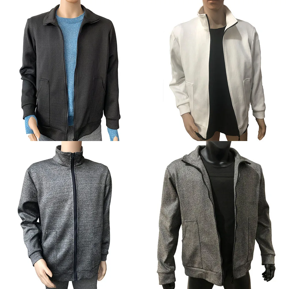 Tactical Anti-cut Anti-stab Self-defense Long-sleeved Double Knitted Jacket Cut-resistant Clothing