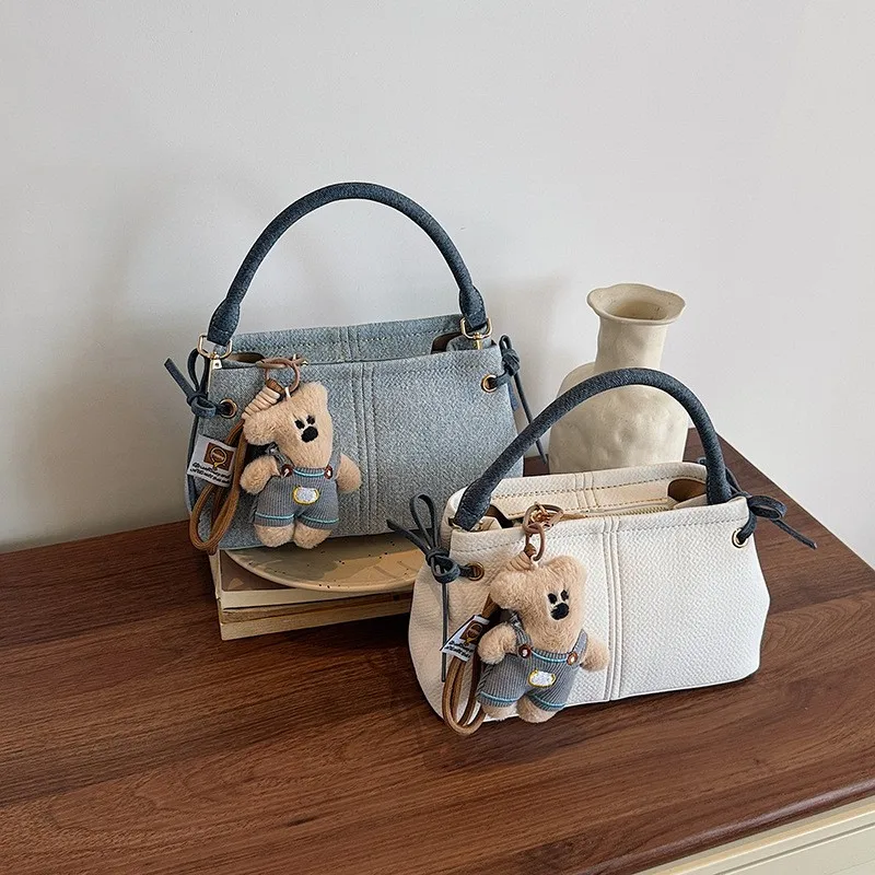 かわいい韓国風夏用小さなスクエアバッグ女性のクロスボディハンドバッグファッショナブルなシングルショルダー斜め掛けバッグ