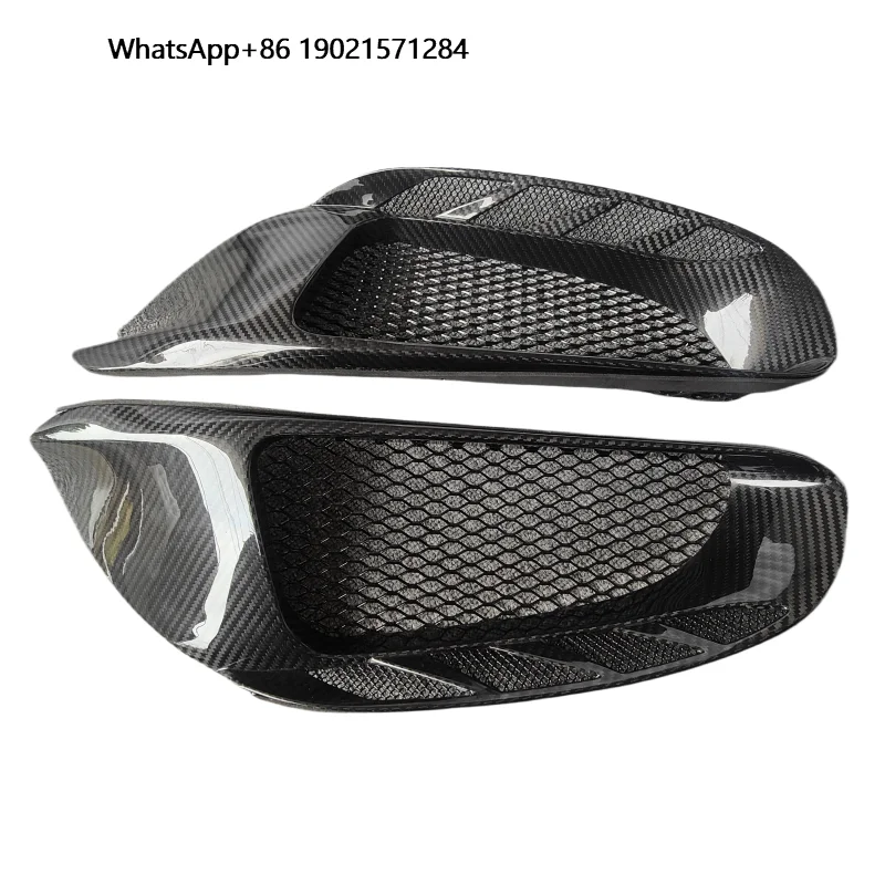 

Used for 488 GTB Spider Car Parts Upgrade Pista Style Carbon Fiber Rear air Vent Body Kit