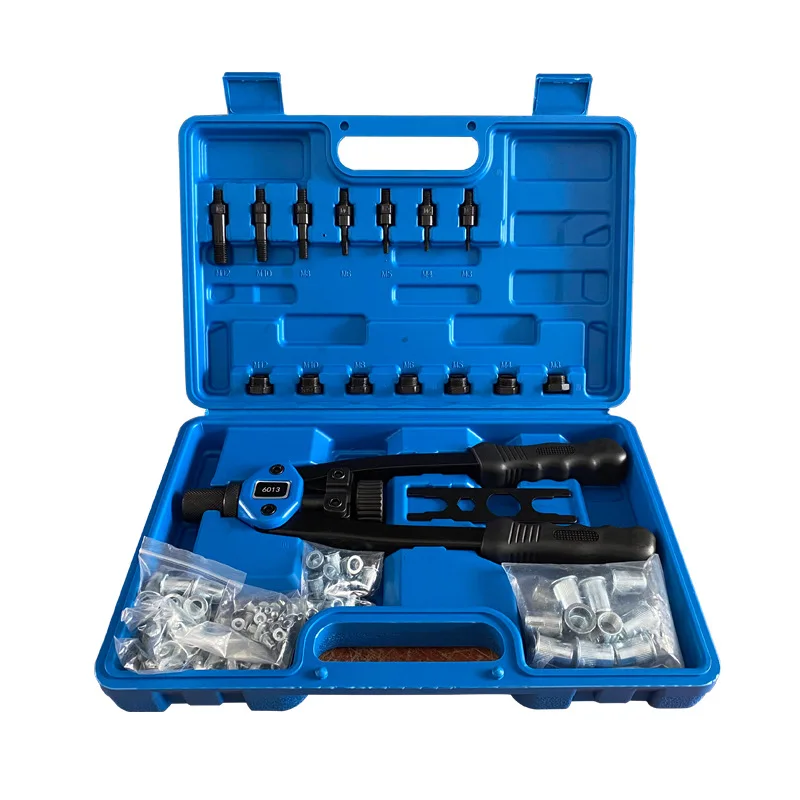 Imagem -04 - Manual Rivet Nut Kit m3 m4 m5 m6 m8 M10 M12 Rebitador Roscado Máquina de Alicates 110 Pcs