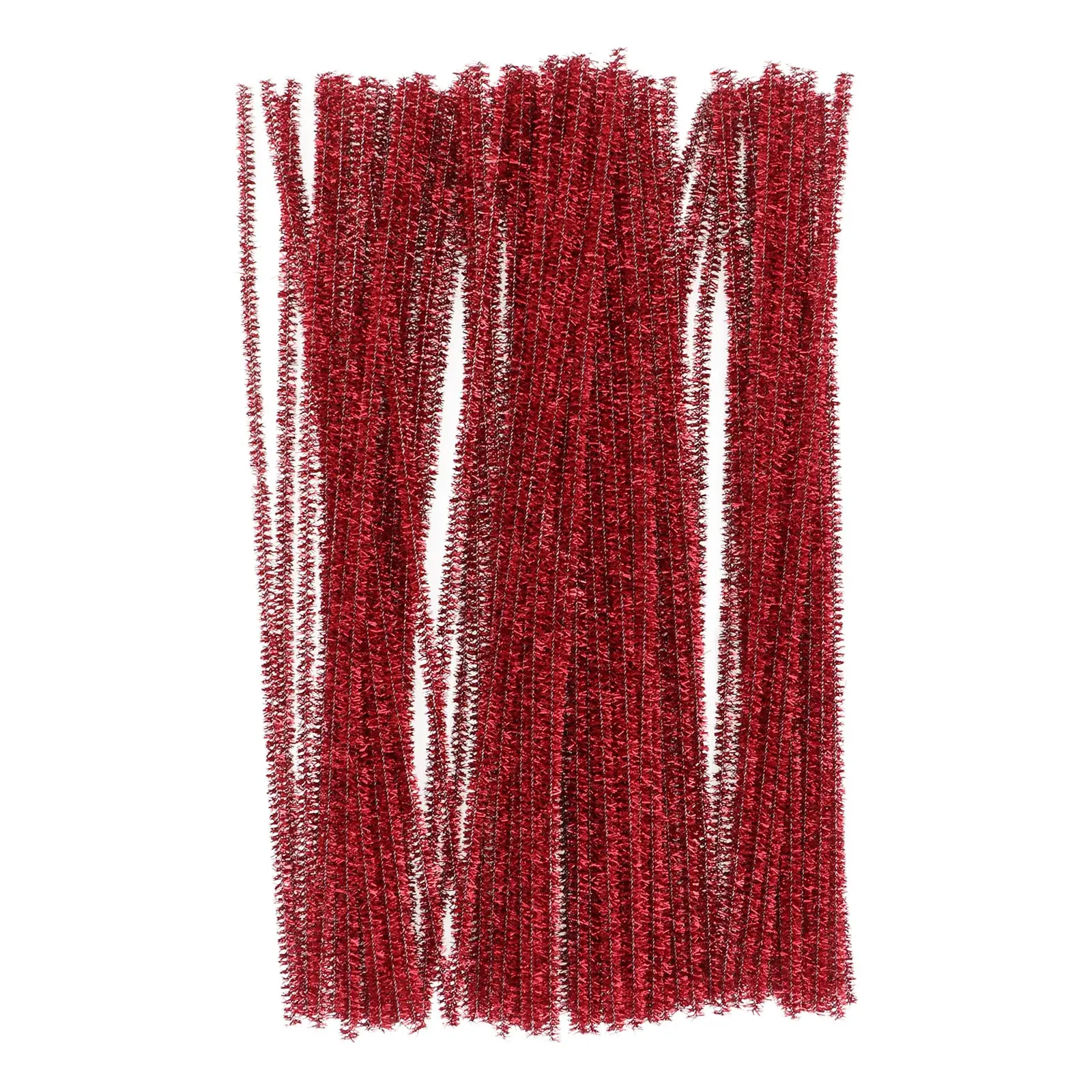 

100pcs Glitter Mini Christmas Tree Creative Crafts Ornaments DIY Toys Kids Party Favors Stem Pipe