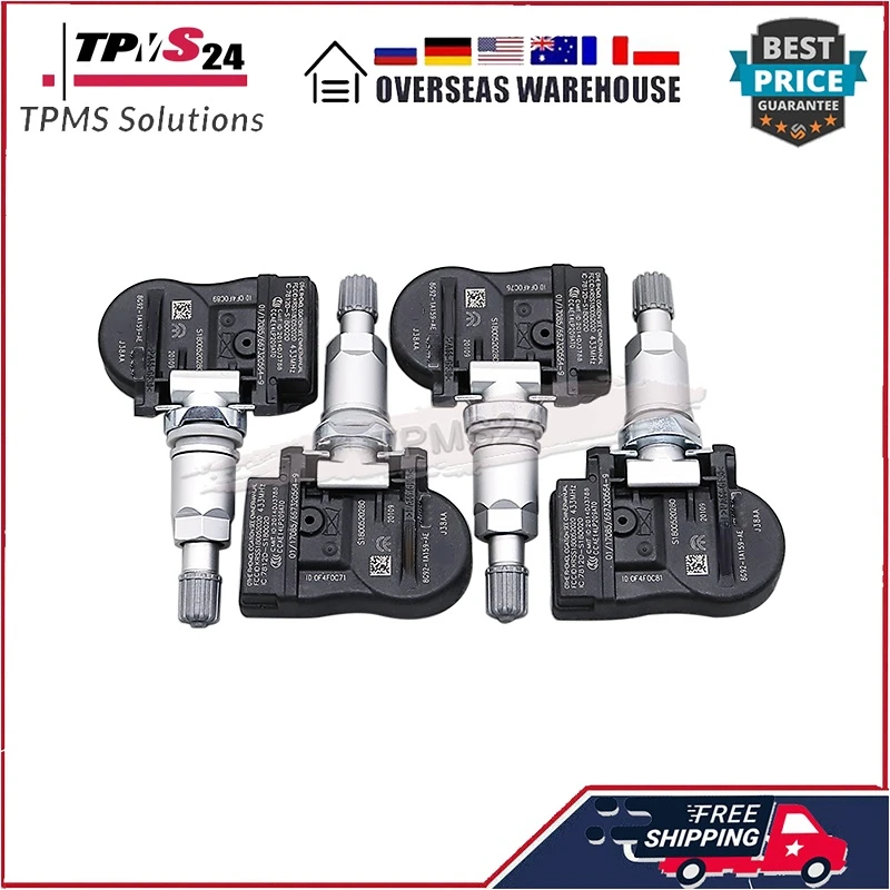 Cho 2006-2015 Ford S-Max Mondeo 8G92-1A159-AE TPMS Giám Sát Áp Suất Lốp Xe Cảm Biến 433MHz 8G92-1A159-AC 8G92-1A159-AB 8G92-1A189-KB