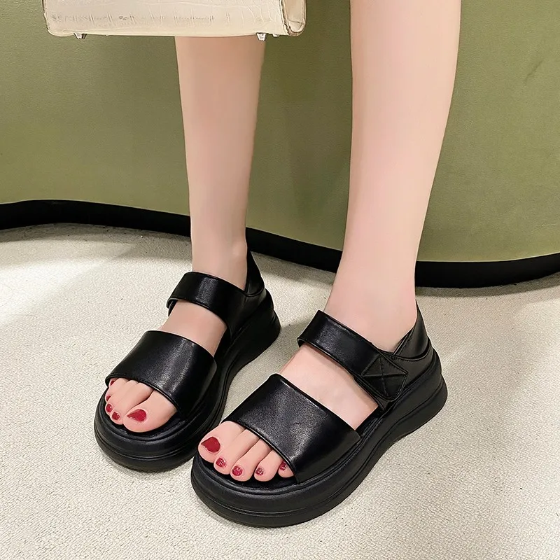 

Women's Fashion Trend Tassel Shoelaces Are Non Slip, Wear-resistant, Comfortable, Soft Soled Flat Heeled Sandals