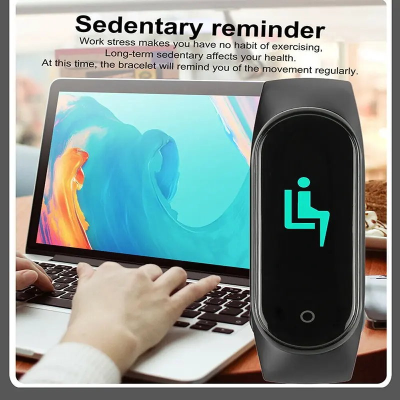 M4 смарт-браслет с измерением пульса