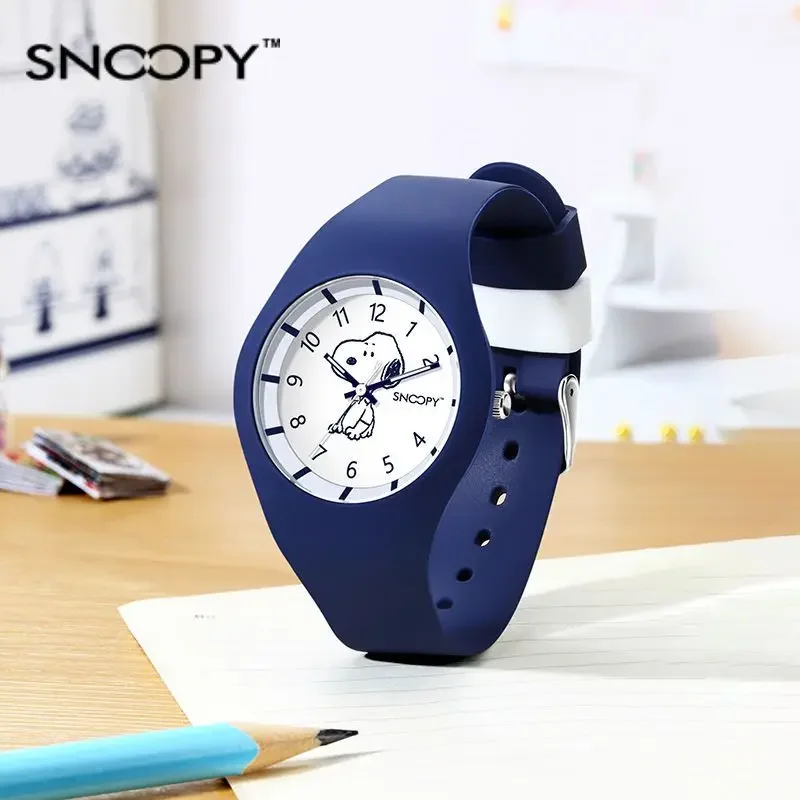 

New models Anime Kawaii Cartoon Series Snoopy Watch Women's New Student Children's Girls Instagram High Beauty Gift Girl Heart