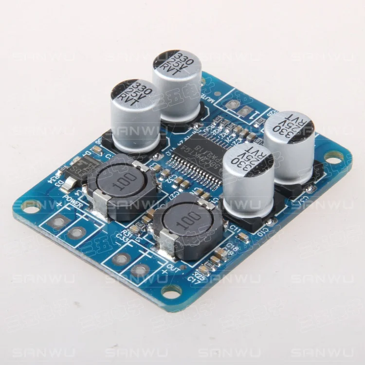 

TPA3118 PBTL Моно-цифровой усилитель Плата 1X60W Sanwu Electronic SANWU
