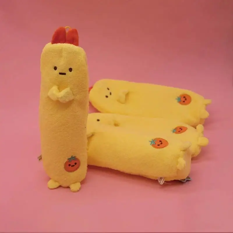 

Sumikkogurashi Fried Shrimp Tempura Student Cute Plush Large Capacity Pencil Case Mini Toys Storage Bag Childrens Birthday Gift