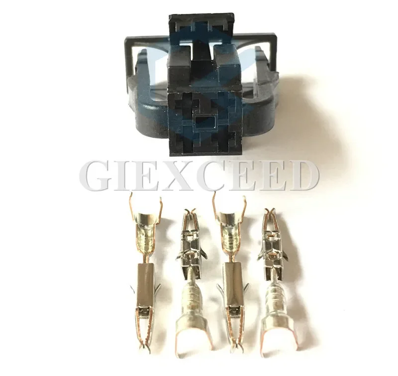 2 комплекта 4-контактного переменного тока в сборе 3B 0972722   3B 0972732   Водонепроницаемый автомобильный корпус, вилка, розетка для автоматической электрической проводки