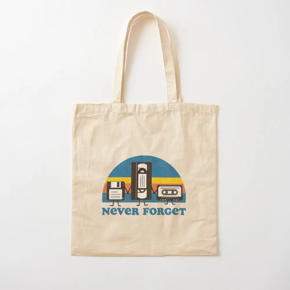 Never Forget Tote Bag Shopping bags Women's tote bag Cloth bag