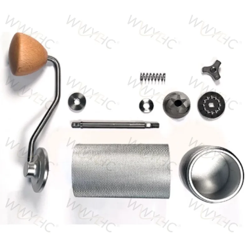 Hand Crank Portable Coffee Bean Grinder Suitable for Household Manual Coffee Grinding