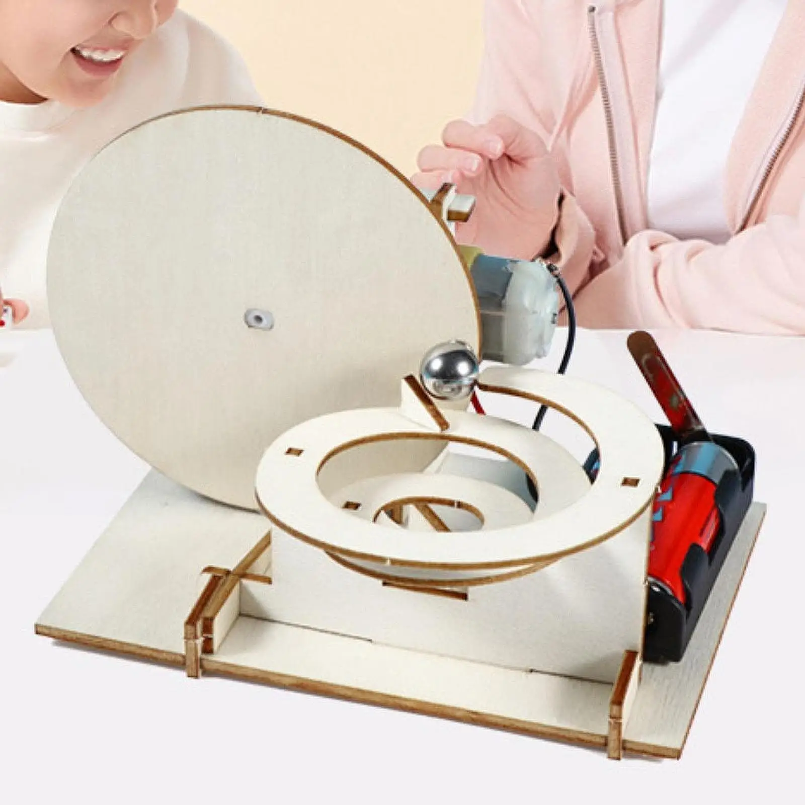 Kit de experimento de contas magnéticas diy, pacote de materiais, feito à mão, montagem, auxiliares de ensino, kit de aprendizagem de ciências físicas